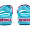 Crocs (PS) Küçük Crocs Plaj Buz Mavisi Sandalet 12856-4FV