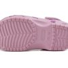Crocs (PS) Klasik Clog Kelebek Desenli Açık Hava Düz Topuklu Spor Pembe Sandaletler 206414-6GD