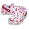 Crocs (PS) Klasik Clog Meyve Baskılı Şık Spor Pembe Sandaletler 207150-6GD