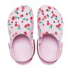 Crocs (PS) Klasik Clog Meyve Baskılı Şık Spor Pembe Sandaletler 207150-6GD