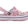Crocs (PS) Klasik Clog Çok Renkli Desenli Ayakkabı Pembe 207020-6GD