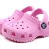 Crocs (PS) Klasik Küçük Crocs Açık Hava Plaj Sporları Pembe Sandaletler 204536-6I2
