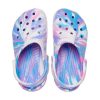 Crocs (PS) Klasik Mermer Desenli Tığ Ayakkabısı “Mavi Mor Pembe” 207464-102