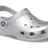Crocs (PS) Klasik Metalik Tıkaç “Gümüş Metalik” 209196-0P1
