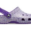 Crocs (PS) Klasik Simli Tığ Ayakkabısı “Mor” 206993-573