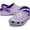 Crocs (PS) Klasik Simli Tığ Ayakkabısı “Mor” 206993-573