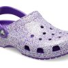 Crocs (PS) Klasik Simli Tığ Ayakkabısı “Mor” 206993-573