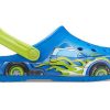 Crocs (PS) Komik Desenli Düz Topuklu Spor Mavi Sandaletler 207074-4JL
