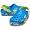 Crocs (PS) Komik Desenli Düz Topuklu Spor Mavi Sandaletler 207074-4JL