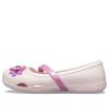Crocs (PS) Lina Charm Düz Çiçekler Soluk Pembe Sandaletler 205529-6PI
