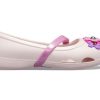 Crocs (PS) Lina Charm Düz Çiçekler Soluk Pembe Sandaletler 205529-6PI