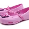 Crocs (PS) Lina Flat Küçük Günlük Pembe Sandalet 205040-6I2