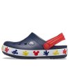 Crocs (PS) Mickey Outdoor Düz Topuklu Spor Derin Mavi Sandaletler 207077-410