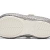 Crocs (PS) Outdoor Düz Topuklu Parlak Spor Gümüş Sandalet 206370-93R