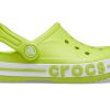 Crocs (PS) Outdoor Düz Topuklu Plaj Sporları Yeşil Sandaletler 205100-3TX