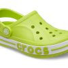 Crocs (PS) Outdoor Düz Topuklu Plaj Sporları Yeşil Sandaletler 205100-3TX