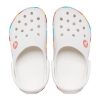 Crocs Rainbow Outdoor Beach Sports Büyük Çocuk Beyaz Sandaleti 207007-100
