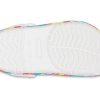 Crocs Rainbow Outdoor Beach Sports Büyük Çocuk Beyaz Sandaleti 207007-100