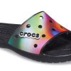 Crocs Renkli Günlük Unisex Çok Renkli Siyah Terlik 207557-0C4