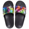 Crocs Renkli Günlük Unisex Çok Renkli Siyah Terlik 207557-0C4