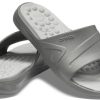 Crocs Reviva Cozy Kaymaz Düz Spor Terlikleri Unisex Gri 205546-0DV