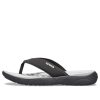 Crocs Reviva Parmak Arası Terlik Beyaz Siyah 205715-060