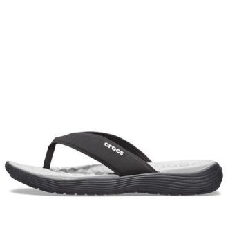 Crocs Reviva Parmak Arası Terlik Beyaz Siyah 205715-060