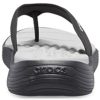 Crocs Reviva Parmak Arası Terlik Beyaz Siyah 205715-060