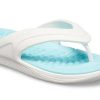 Crocs Reviva Parmak Arası Terlik Mavi Beyaz 205545-18B