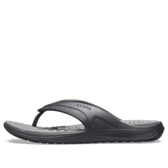 Crocs Reviva Parmak arası Terlik Siyah 205545-0DD