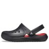 Crocs Reviva Plaj Sandaletleri Siyah Kırmızı 205852-0BU