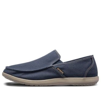 Crocs Santa Cruz Kaymaz Nefes Alabilen Spor Günlük Ayakkabı Koyu Mavi 202972-4BM