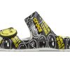 Crocs SmileyWorld x Klasik Sandalet “Siyah Beyaz” 207207-94S