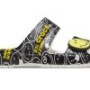 Crocs SmileyWorld x Klasik Sandalet “Siyah Beyaz” 207207-94S