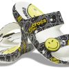 Crocs SmileyWorld x Klasik Sandalet “Siyah Beyaz” 207207-94S
