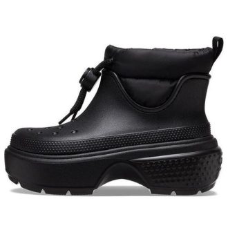 Crocs Stomp Şişme Bot “Siyah” 209324-001