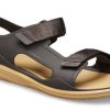 Crocs Swiftwater Light Cozy Spor Kahve Sandaletler 206526-2I1