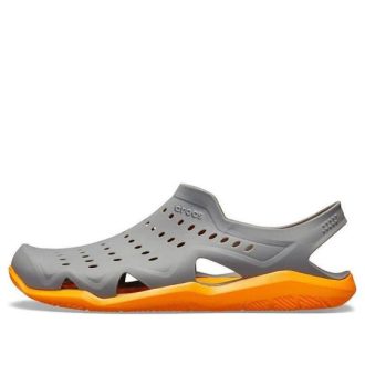 Crocs Swiftwater Wave Ayakkabılar “Slate Grey Blazing Orange” 203963-0FR