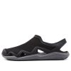 Crocs Swiftwater Wave Sandal Flats “Siyah Gri” 205701-0DD