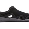Crocs Swiftwater Wave Sandal Flats “Siyah Gri” 205701-0DD
