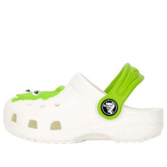 Crocs (TD) Crocs Classic Glow Alien Clog “Beyaz Yeşil” 208653-90H