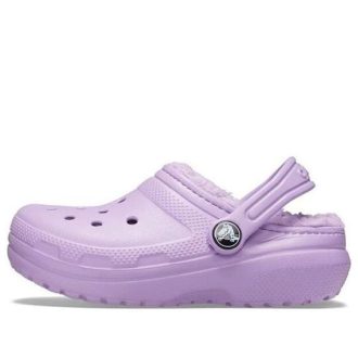 Crocs (TD) Crocs Klasik Astarlı Takunya “Mor” 207009-5PR
