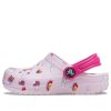 Crocs (TD) Crocs Klasik Grafik Baskılı Ayakkabı “Pembe” 207321-6GD