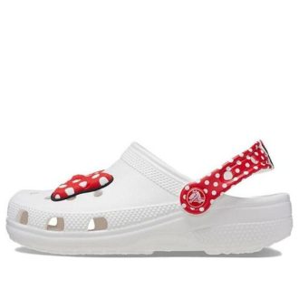 Crocs (TD) Crocs x Disney Minnie Mouse Klasik Ayakkabı “Beyaz Kırmızı” 208710-119