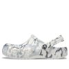 Crocs Unisex Bayaband Sandaletler – Beyaz Kamuflaj “Gri Beyaz” 206230-1D3