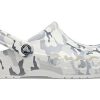 Crocs Unisex Bayaband Sandaletler – Beyaz Kamuflaj “Gri Beyaz” 206230-1D3