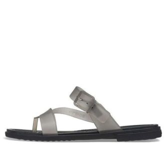 Crocs (WMNS) Ayakkabı Spor Terliği “Yarı Saydam Siyah” 207173-001