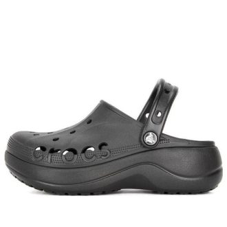 Crocs (WMNS) Baya Platform Clugs “Black” 208186-001