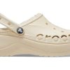 Crocs (WMNS) Baya Platform Çizgili Tığ Ayakkabısı “Bej” 208708-11S