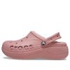 Crocs (WMNS) Baya Platform Çizgili Terlik “Pembe” 208708-682